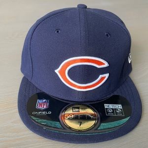 New Era 59Fifty Chicago Bears Fitted Hat Size 7